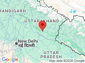 Map of Site Report: Jim Corbett National Park - Kosi River, India